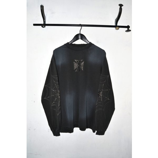 画像1: ROOT GATE / Web-Ironcross L/S