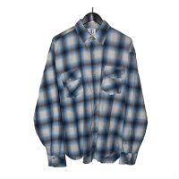 ROOT GATE / Distressed Ombre Shirts
