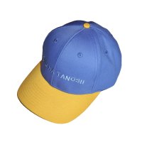 BOKU HA TANOSHII / ボクタノベースボールCAP "ブルー×イエロー" 