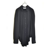 meagratia / Pintuck Drape Shirt