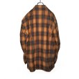 画像2: el conductorH / Flannel Check Cowboy Double Breasted JKT (2)