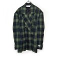 画像1: el conductorH / Flannel Check Cowboy Double Breasted JKT (1)
