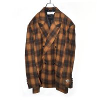 el conductorH / Flannel Check Cowboy Double Breasted JKT