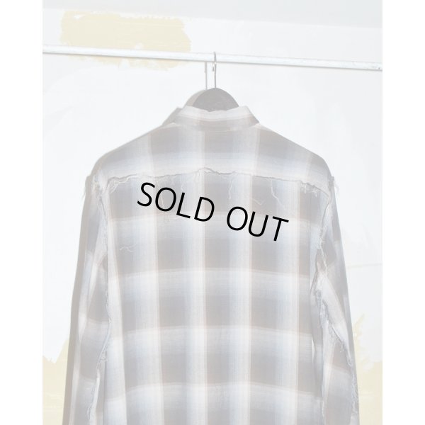 画像5: NOiSECRAFT / Long Sleeve Ombre Shirt 【NC-SHT】
