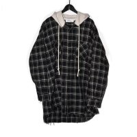 Azuma. / Plaid Dockin Hood Shirt
