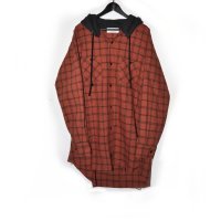 Azuma. / Plaid Dockin Hood Shirt