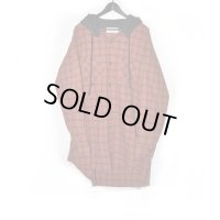 Azuma. / Plaid Dockin Hood Shirt