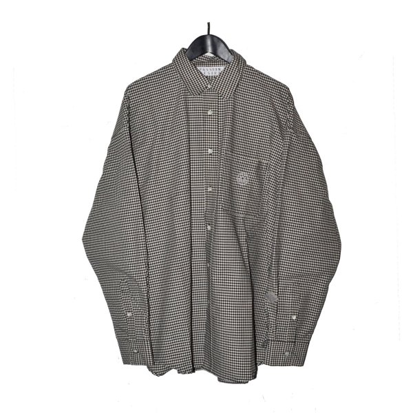 画像1: el conductorH /Round Neck Oxford Shirt