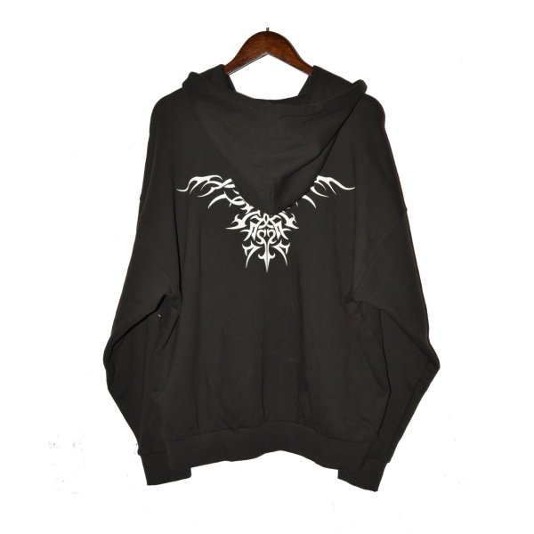 画像2: el conductorH / Heart Tribal Zip Hooded Sweater