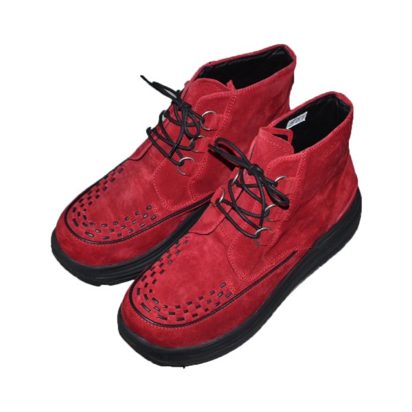 画像1: blackmeans / ×SUICOKE Creepers Shoes (RED)
