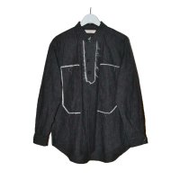meagratia / Slub Dungaree Shirt