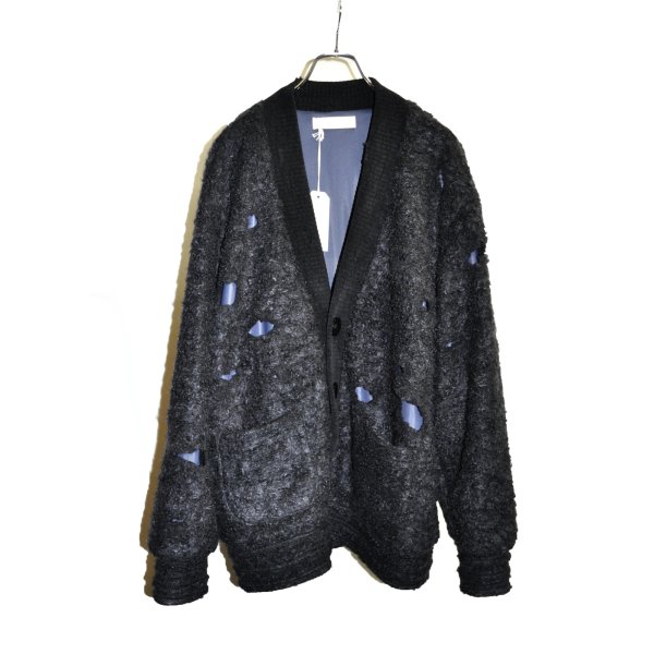 画像1: meagratia / Loop Tweed Cardigan