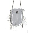 画像2: blackmeans/ Leather Fringe Shoulder Bag (2)