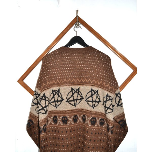 画像4: el conductorH / Wool Nordic Knit Cardigan