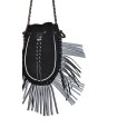 画像2: blackmeans/ Leather Fringe Shoulder Bag (2)