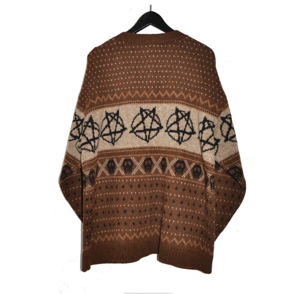 画像5: el conductorH / Wool Nordic Knit Cardigan