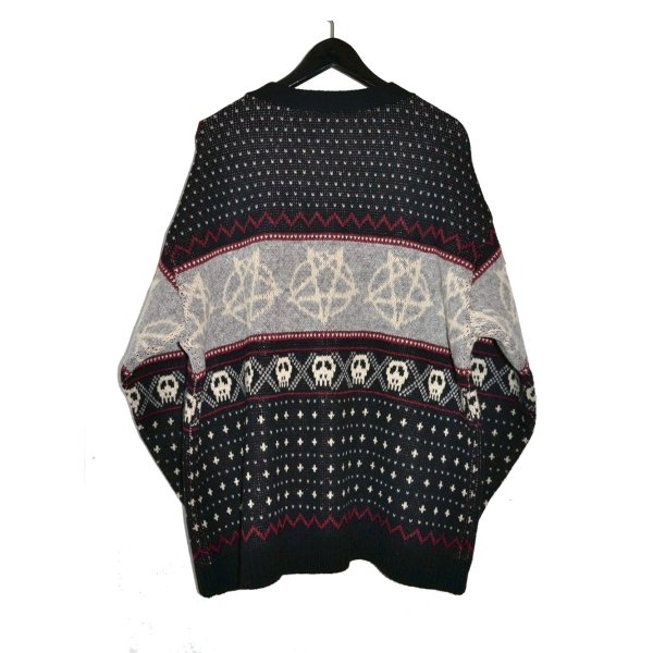画像3: el conductorH / Wool Nordic Knit Cardigan