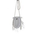 画像1: blackmeans/ Leather Fringe Shoulder Bag (1)
