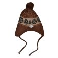 画像2: el conductorH / Wool Knit Flap Pompom Beanie (2)