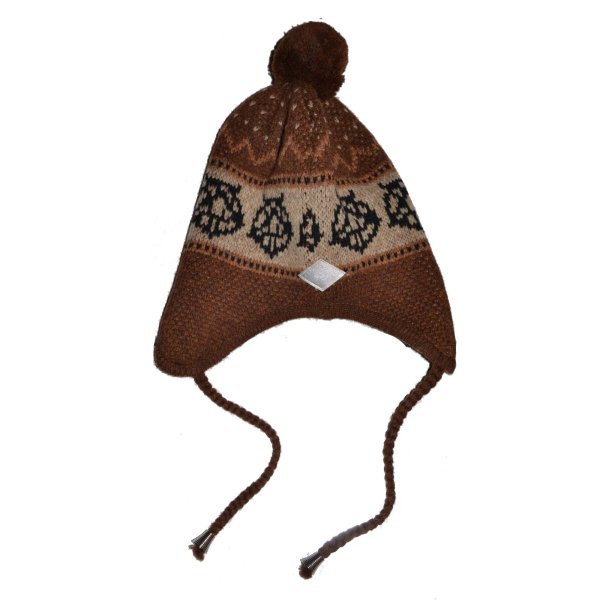 画像2: el conductorH / Wool Knit Flap Pompom Beanie