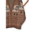 画像3: el conductorH / Wool Nordic Knit Cardigan (3)