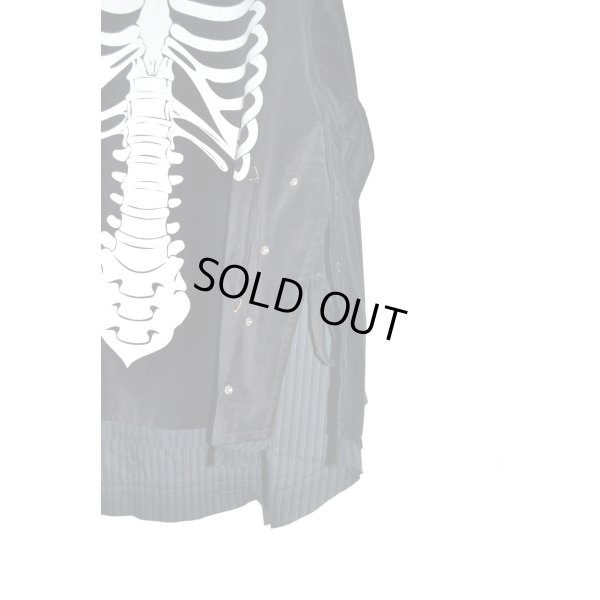 画像4: SEVESKIG / Bone Velvet Pullover Shirt