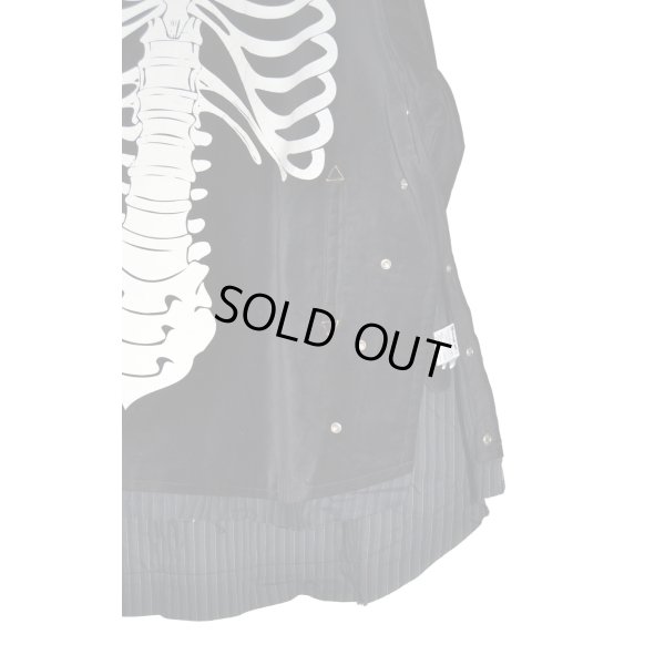 画像5: SEVESKIG / Bone Velvet Pullover Shirt