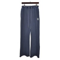 el conductorH / Cotton Washed Jersey Track Trousers (Navy)