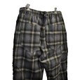 画像6: A PUZZLING HOME / Ombre Check Fringe Pants  (6)