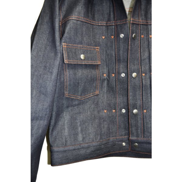 画像4: A PUZZLING HOME / S.O.A Denim Jacket (Indigo)