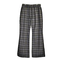 A PUZZLING HOME / Ombre Check Fringe Pants 