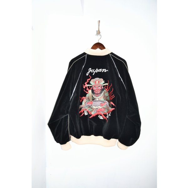 画像2: el conductorH / Velveteen Yama King Embroidered Souvenir JKT
