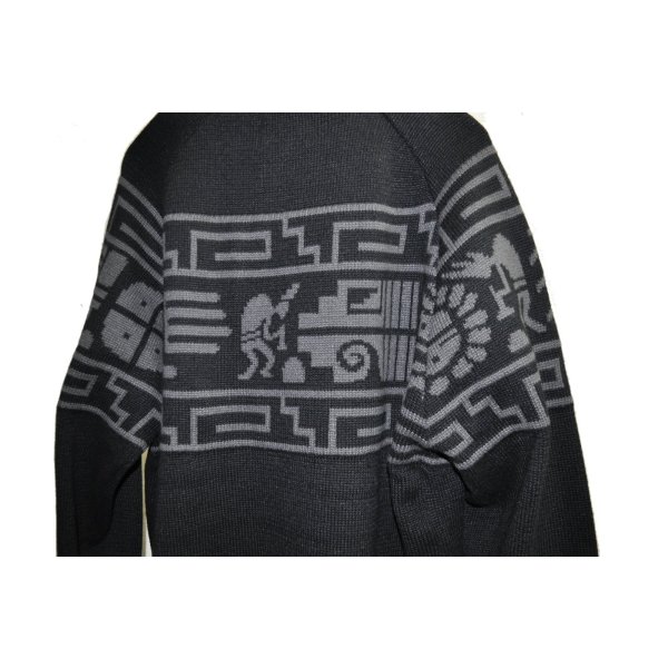 画像6: TUITACI / Sun Face Overlay Sweater