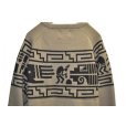 画像3: TUITACI / Sun Face Overlay Sweater (3)