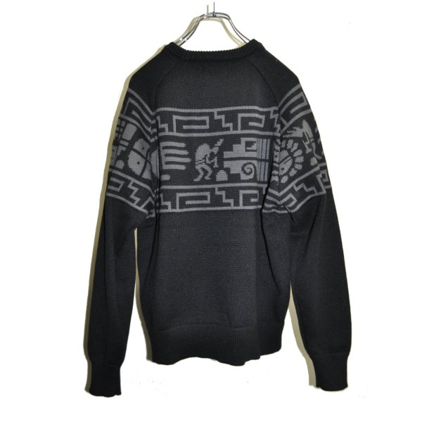 画像4: TUITACI / Sun Face Overlay Sweater