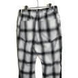 画像5: A PUZZLING HOME / Ombre Check Fringe Pants  (5)