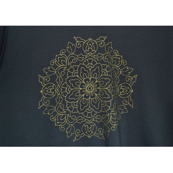 画像2: SCROW ART/MANDALA Flower Tee (2)