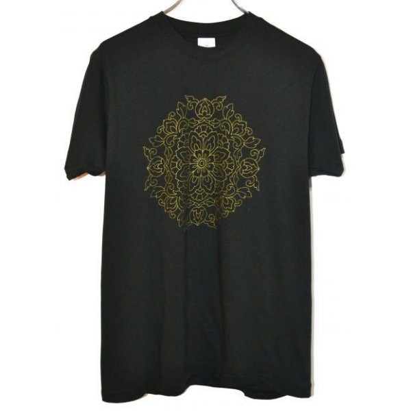 画像1: SCROW ART/MANDALA Flower Tee (1)