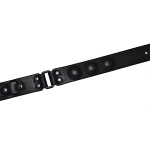 画像: blackmeans/Leather Belt (Black×Black)