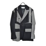 画像: el conductorH/Crazy Pattern Double Breasted Parachute Jacket