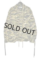 画像: el conductorH / Distressed Cotton Laceup Field Jacket