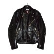 画像2: el conductorH /x blackmeans DISTRESSED LEATHER BIKER JKT(PLAIN) (2)