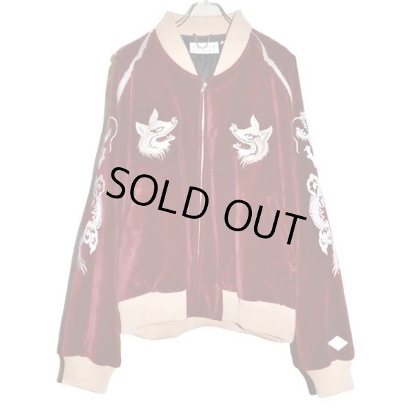 画像1: el conductorH / VELVETEEN FOX EMBROIDERED SOURVENIR JKT  (1)