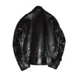 画像3: el conductorH /x blackmeans DISTRESSED LEATHER BIKER JKT(PLAIN) (3)