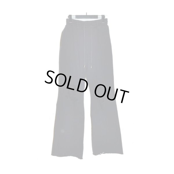画像1: el conductorH / Distressed Cotton Jersey Trousers (1)