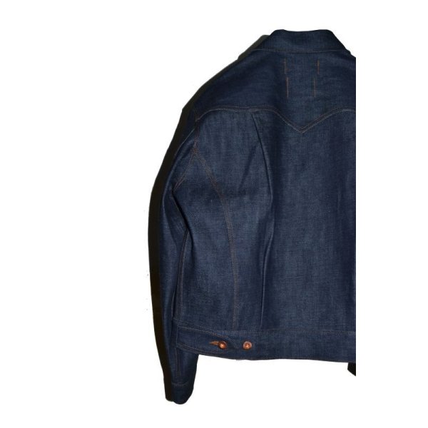 画像4: Azuma. / × TOM WORKS Tucked Denim Jacket (4)