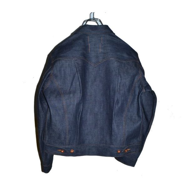 画像3: Azuma. / × TOM WORKS Tucked Denim Jacket (3)