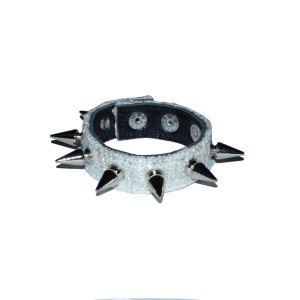 画像: el conductorH / Mixed Tweed Punk Spike Bracelet