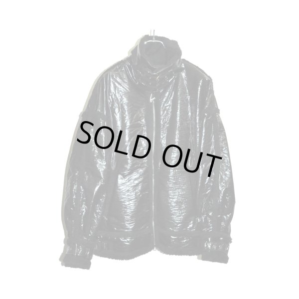 画像1: meagratia/PVC Boa Blouson (1)