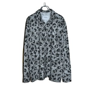 画像: SHINICHISUMINO / Leopard Pain Weave Shirt